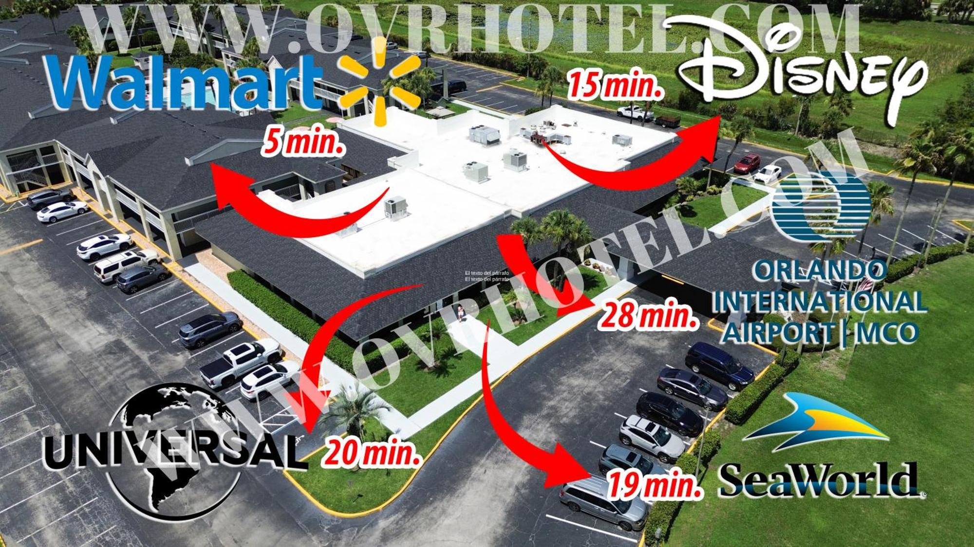 Hotel Room Near Disney 4 People Kissimmee Eksteriør bilde